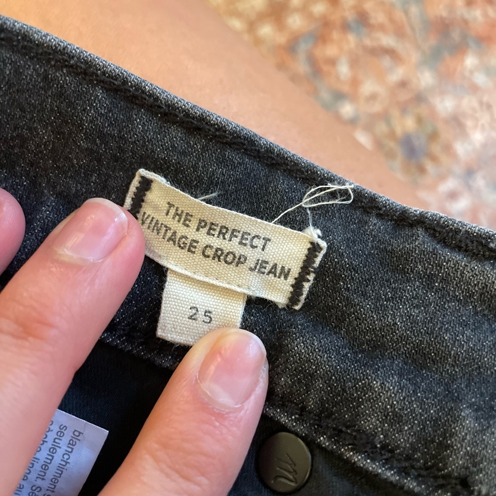 Madewell The Perfect Vintage Crop Jean